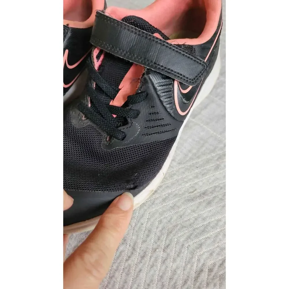 Nike Star‎ Runner 2 Youth Black Pink Running Shoes Sneakers Size 2.5Y